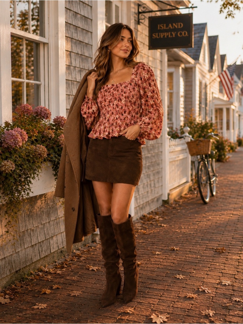 Nanette Lepore Smocked Floral Blouse | Romantic Feminine Peplum Top